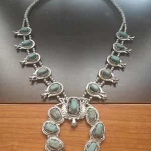 Squash blossom necklace